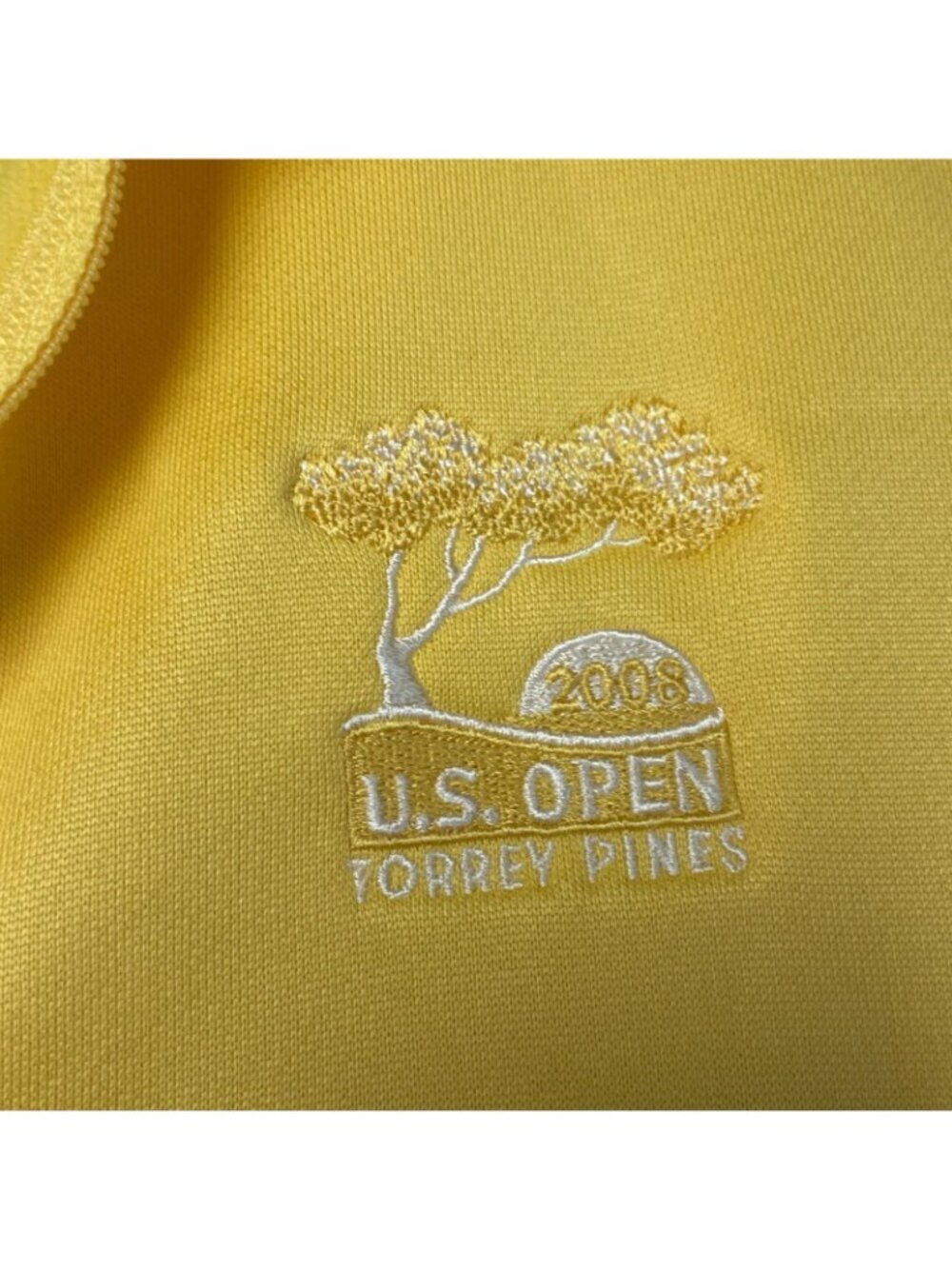 Ashworth Women's XL Performance Yellow Vest jacket Full Zip i2059 - Picture 8 of 10